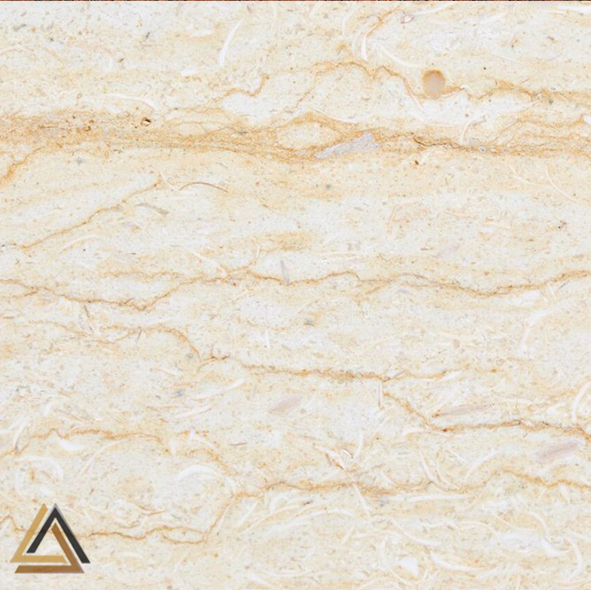 Silvia Menia Marble: durable Egyptian beige stone with soft veining, perfect for flooring, cladding, and countertops.